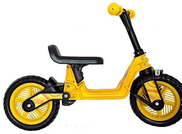 

Велобег 10 дюймов Cosmo bike (желтый) KINDERWAY (11-014 ЖЁЛ)