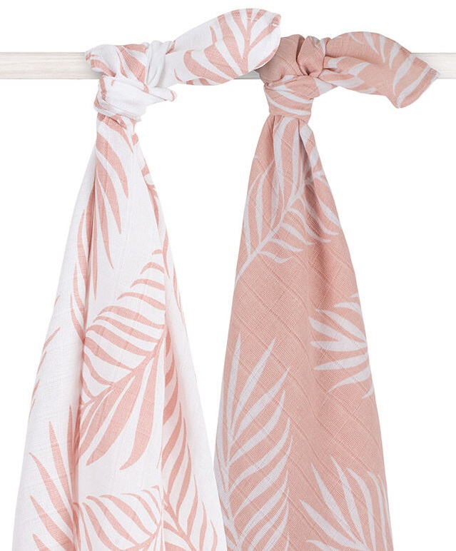 

Набор муслиновых пеленок Jollein Nature 115х115 2 шт Blush Pink (8717329354050)