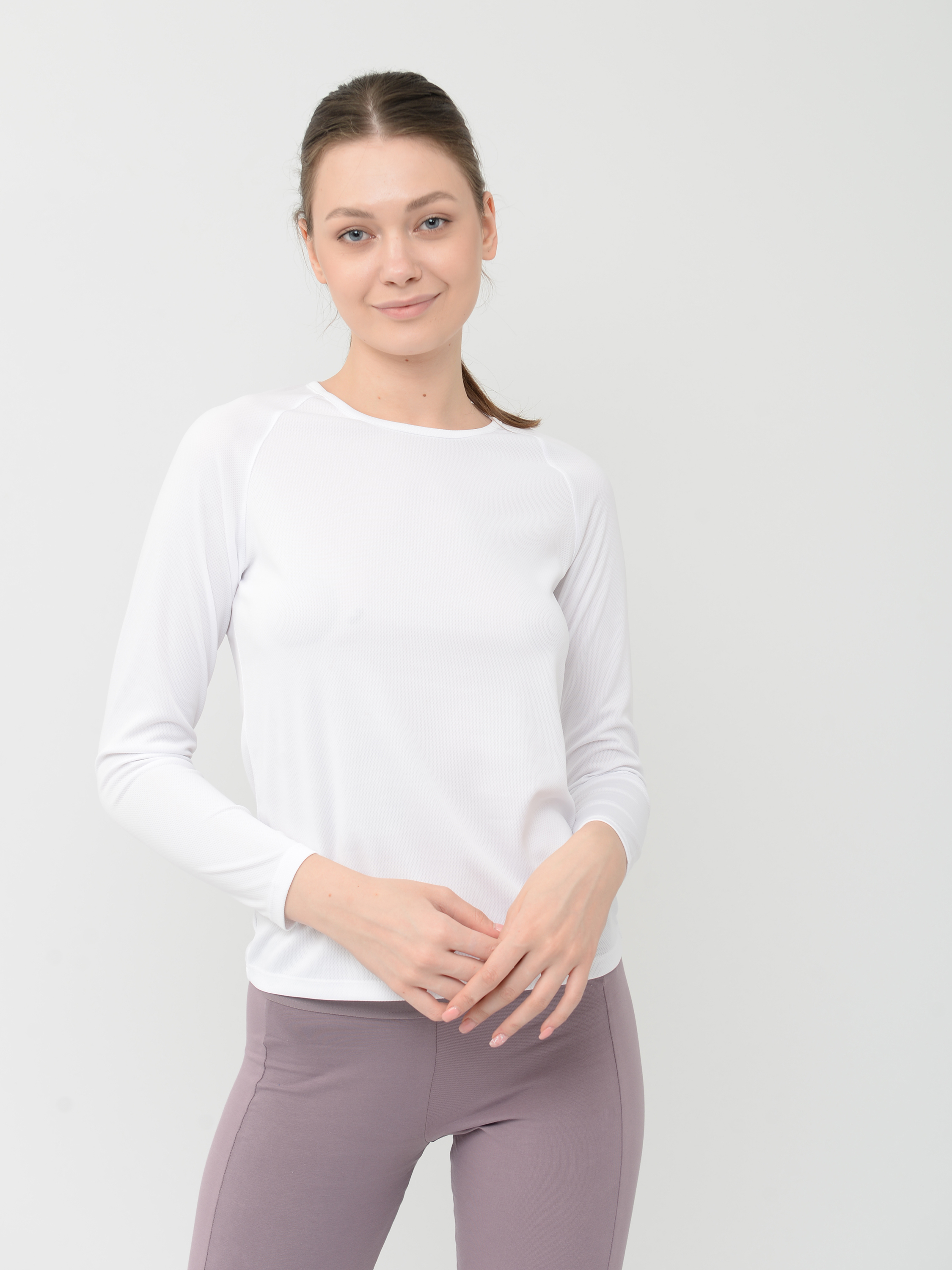 Акція на Лонгслів довгий жіночий Sol's Sporty Lsl Women 02072102 L Білий від Rozetka