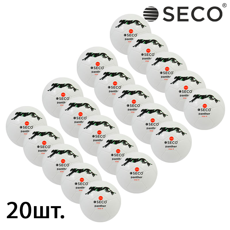 

Футбольные мячи оптом SECO Panther Размер: 4 20 штук