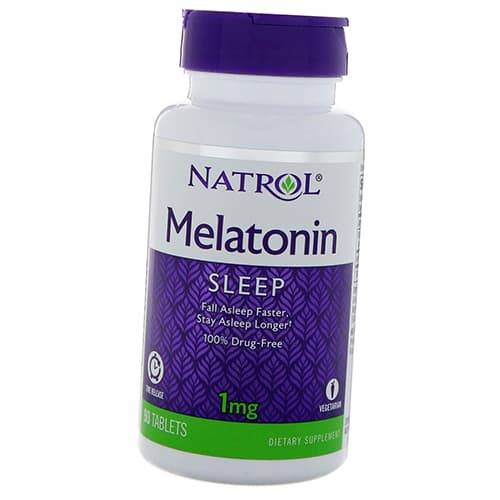 

Мелатонин, Melatonin 1, Natrol 90таб (72358002)