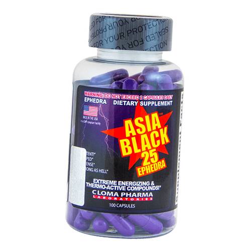 

Asia Black-25 Cloma Pharma 100капс (02081001)