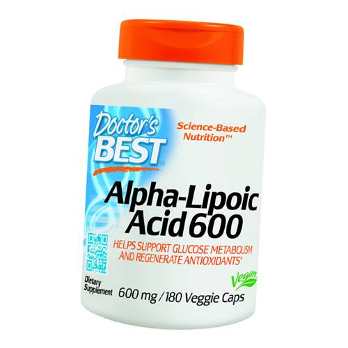 

Alpha-Lipoic Acid 600 Doctor's Best 180вегкапс (70327005)