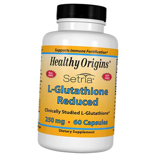 

Антиоксидант Healthy Origins L-Glutathione Reduced 250 150капс (70354009)