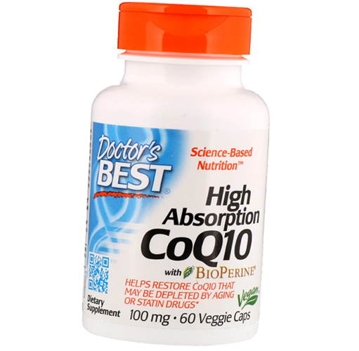 

Антиоксидант Doctor's Best High Absorption CoQ10 100 60вегкапс (70327012)