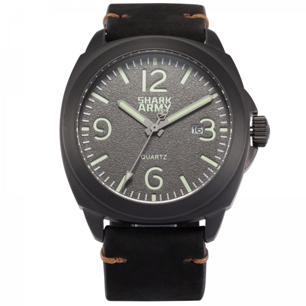 

Мужские армейские часы Shark Army Lumin Seal черные