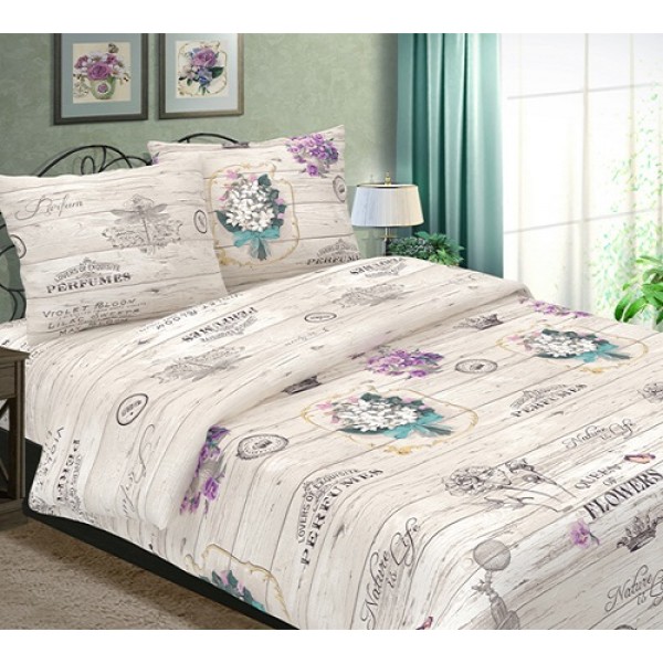 

Комплект постельного белья Парфюм CottonTwill Семейный 220х250 см Бязь (РБ005-5)