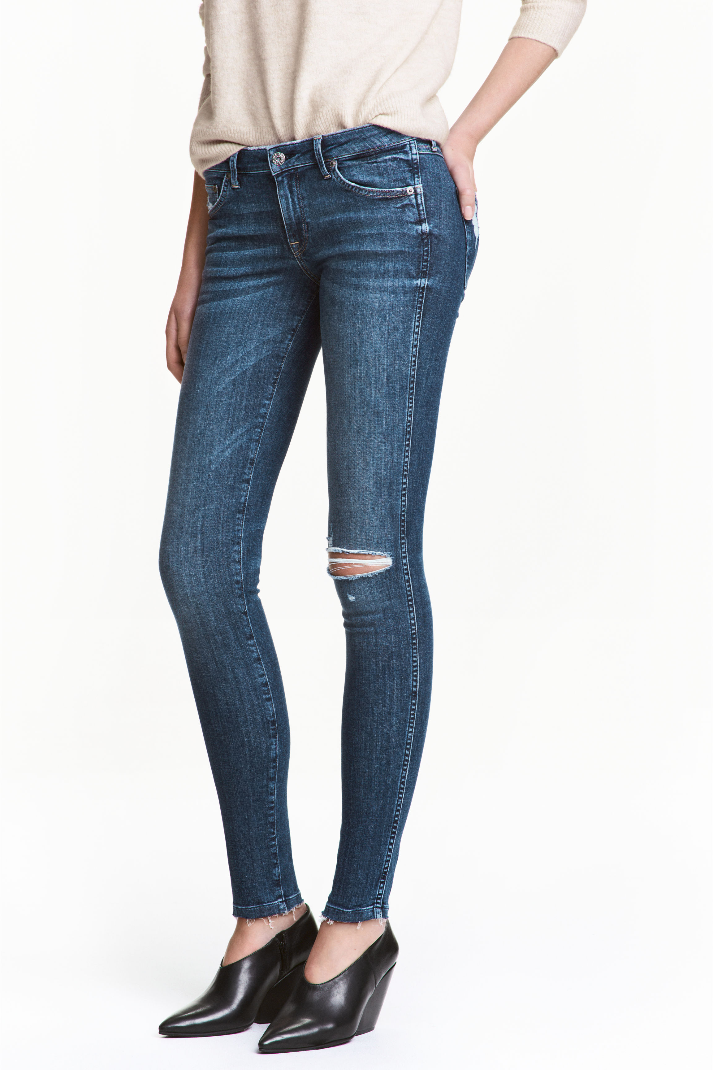

Джинсы H&M 0424664  синий, Джинсы H&M 0424664 27 синий