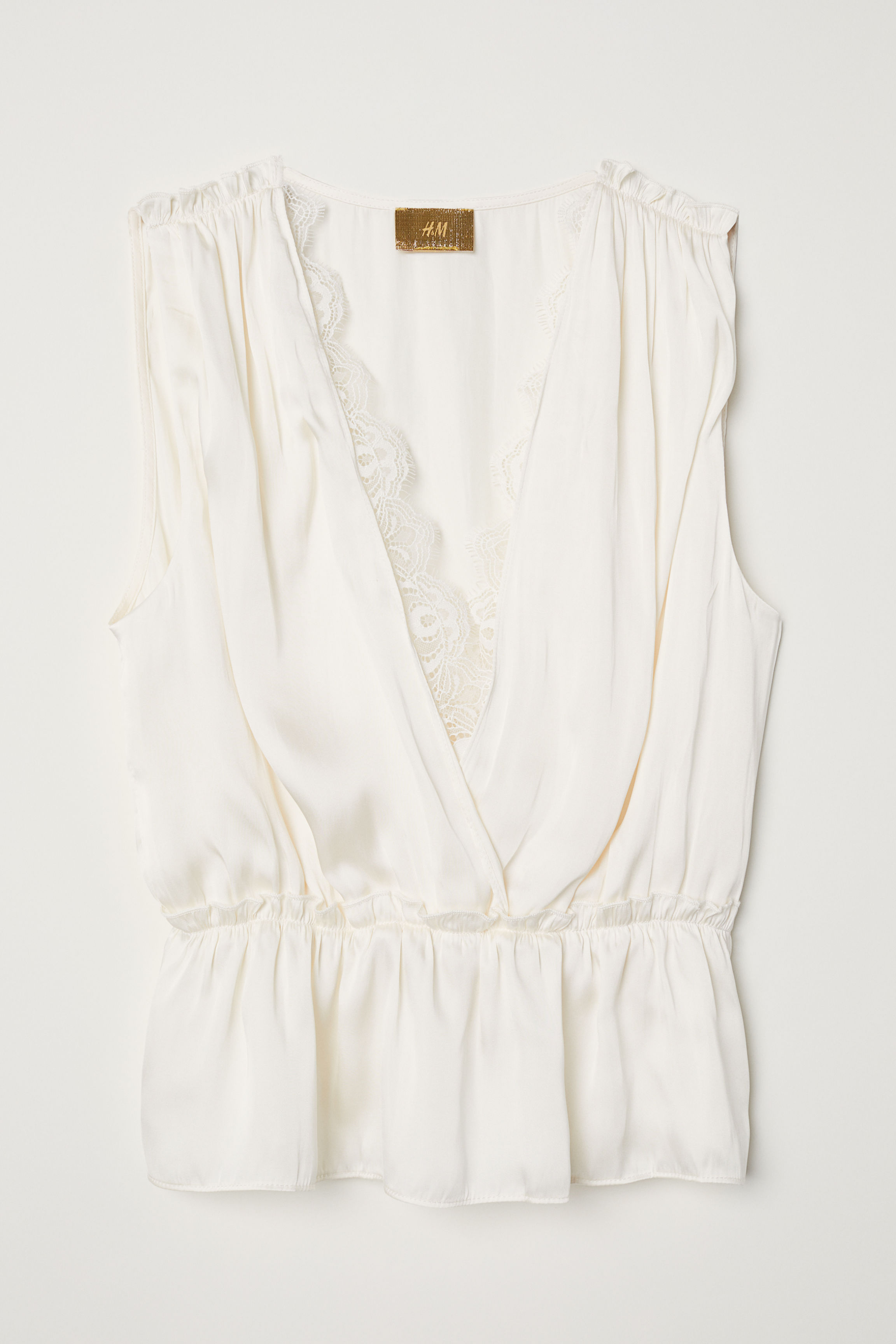 

Блуза H&M 0621248  белый, Блуза H&M 0621248 48 белый