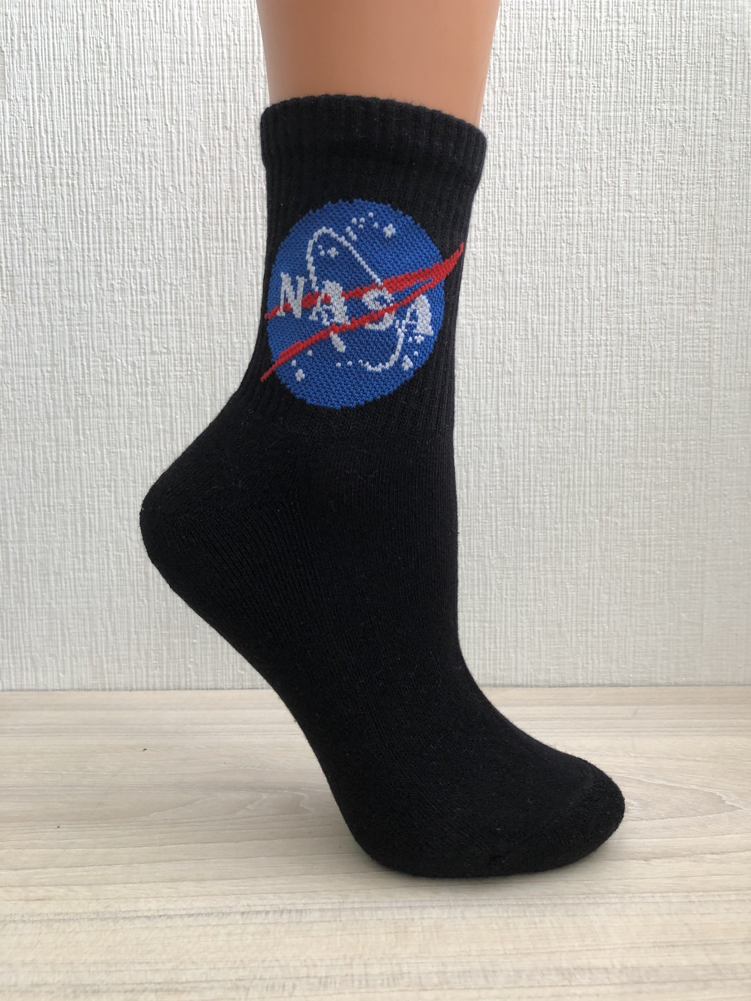 

Носки мужские Mi Taller Nasa черны махровые размер 40-44