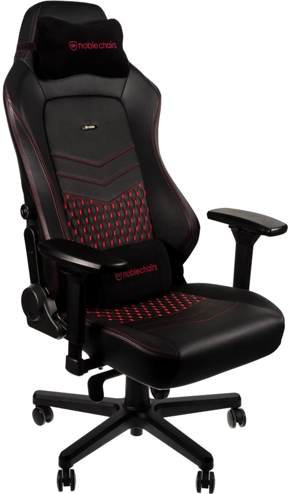

Кресло геймерское NOBLECHAIRS Hero Real Leather Black/Red (NBL-HRO-RL-BRD)