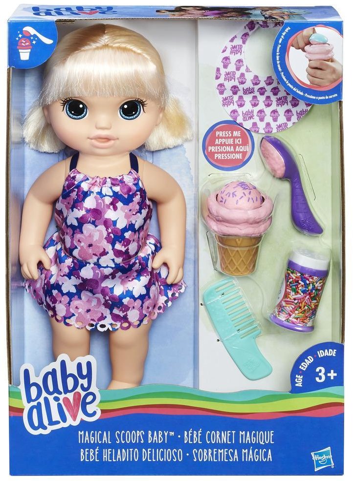 

Кукла Hasbro Кукла малышка с мороженным Baby Alive (C1090)