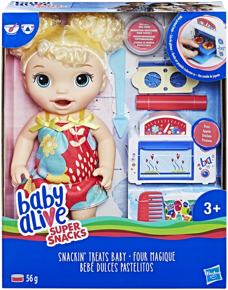 

Кукла Hasbro Baby Alive "Малышка и еда" (E1947)