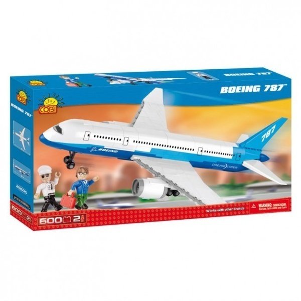 

Конструктор Cobi Самолет Boeing 787 Dreamliner 600 деталей (COBI-26600)