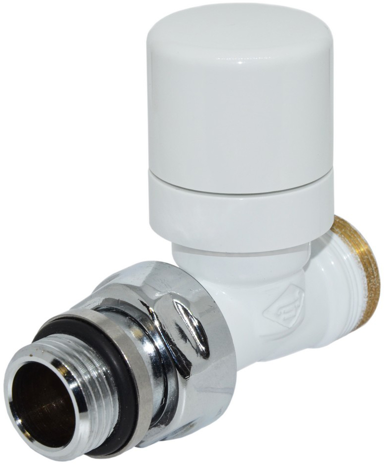 

Кран-термостат CARLO POLETTI First Thermo 1/2"х24-19 прямой белый (V142511E)