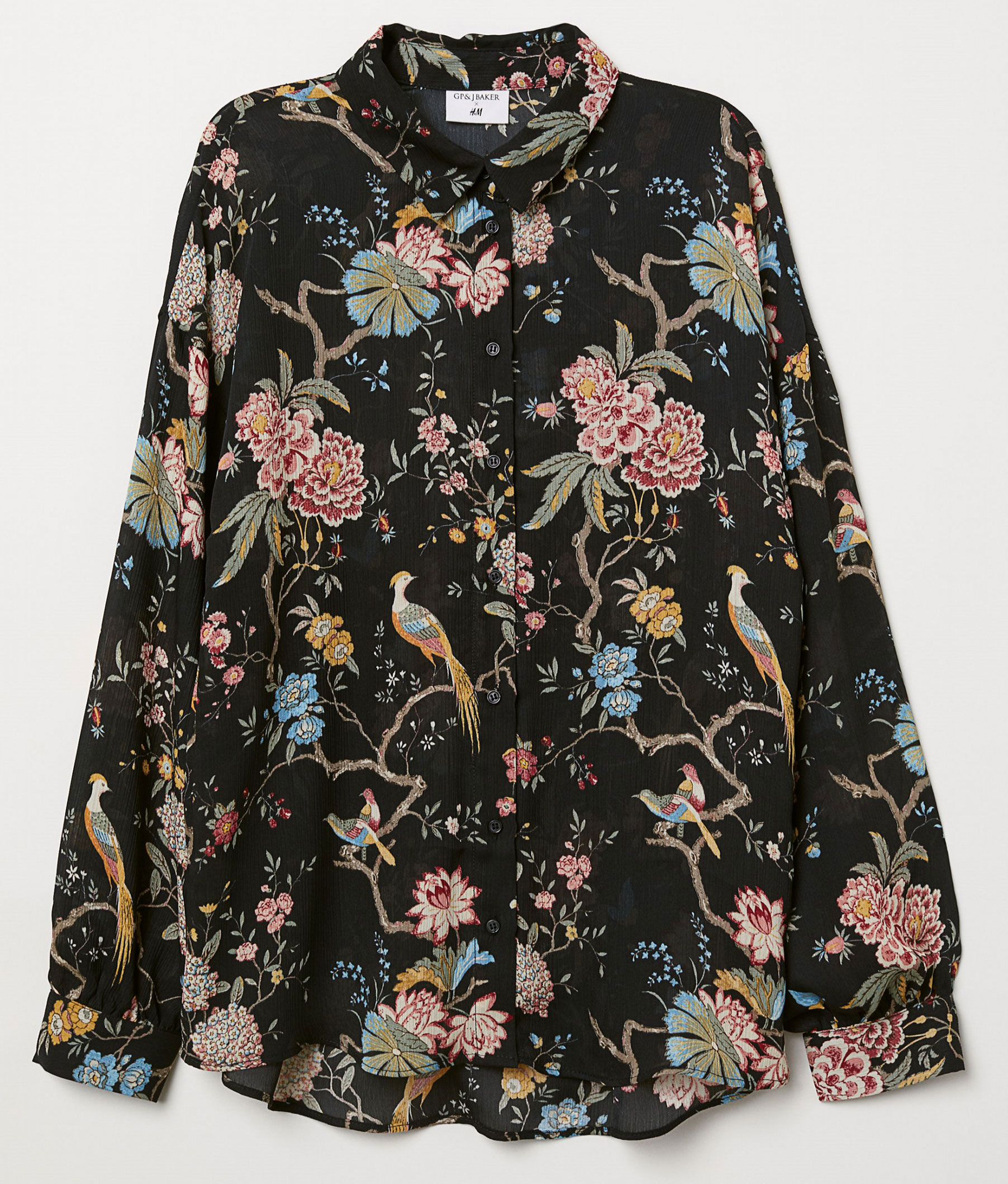 

Рубашка H&M XAZ134433YWJA  Черная, Рубашка H&M XAZ134433YWJA 38 Черная