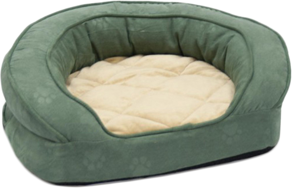 

Ортопедический лежак для собак K&H Pet Products Deluxe Ortho Bolster Sleeper 76х63.5х23 см Зеленый (4416)