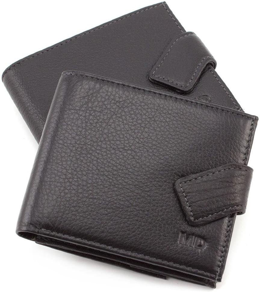 

Мужской кожаный кошелек MD Leather 122A