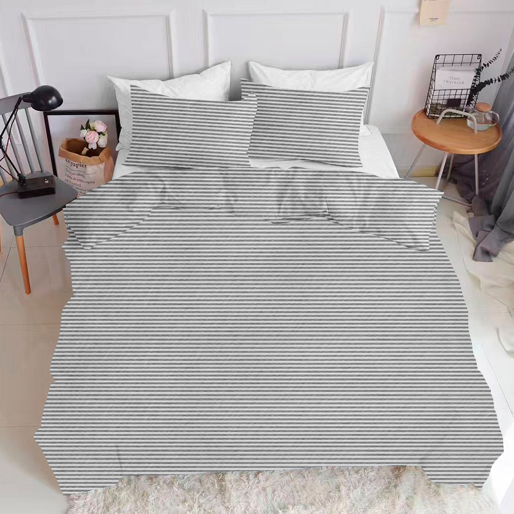 

Комплект постельного белья Cosas Ранфорс LineGrey El White 200х220