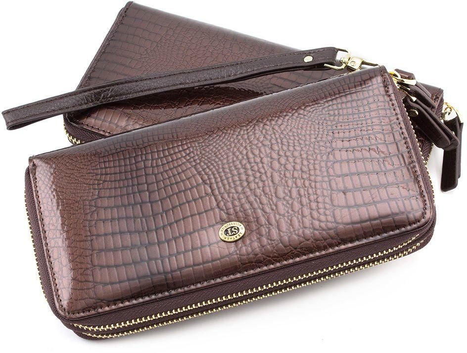 

Женский кошелек ST Leather S5001A Dark brown