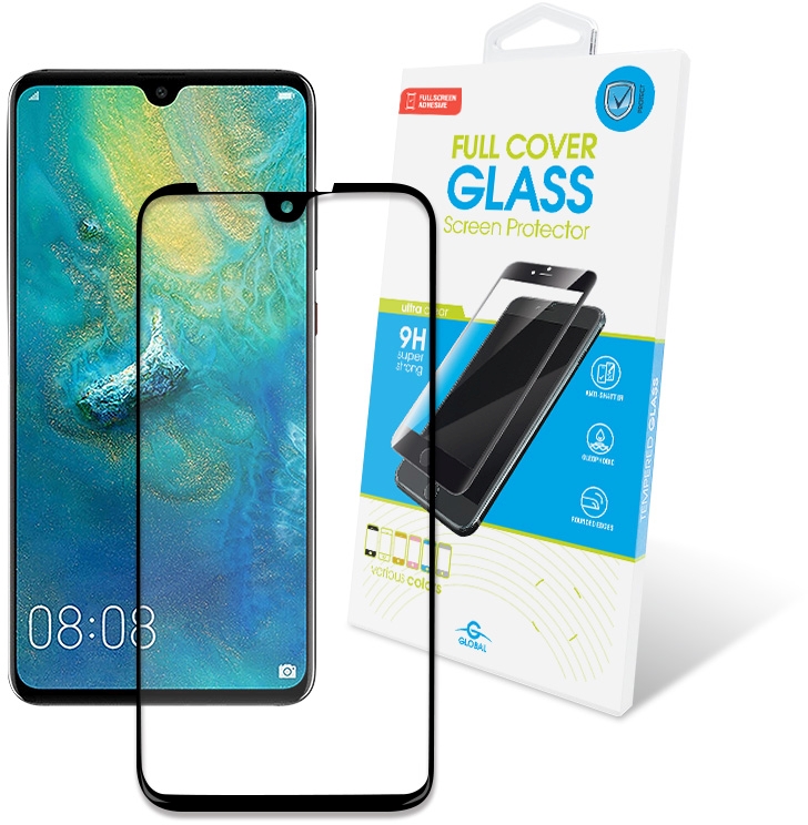 

Защитное стекло Global для Huawei Mate 20 Black