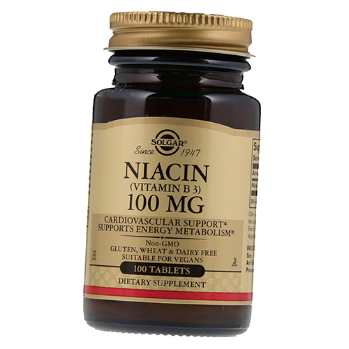 

Ниацин, Niacin 100, Solgar 100таб (36313164)