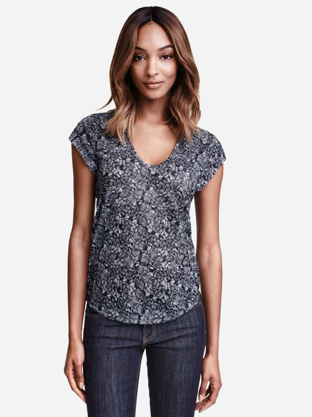 

Футболка H&M 346990009a22 XS Разноцветная