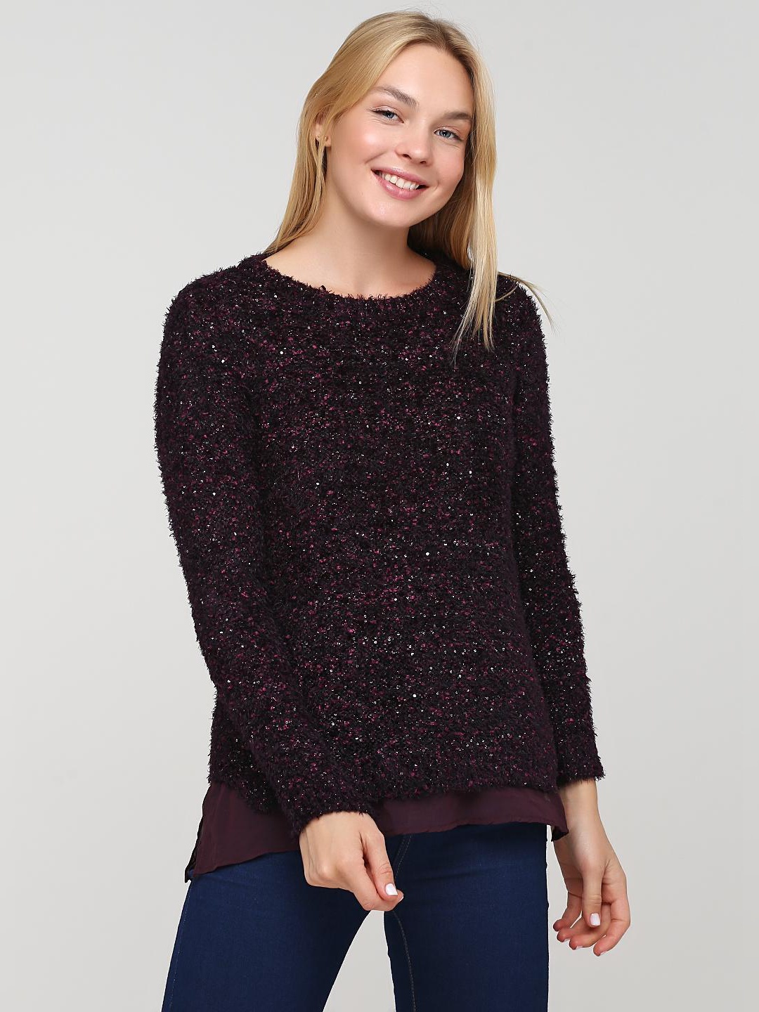 

Джемпер C&A 2035168s32 XS Сливовый