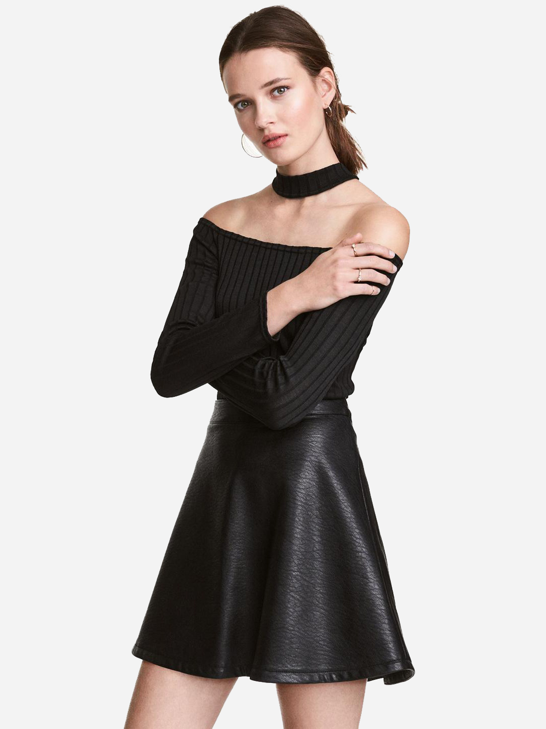 

Топ H&M 423107001a40 S Черный