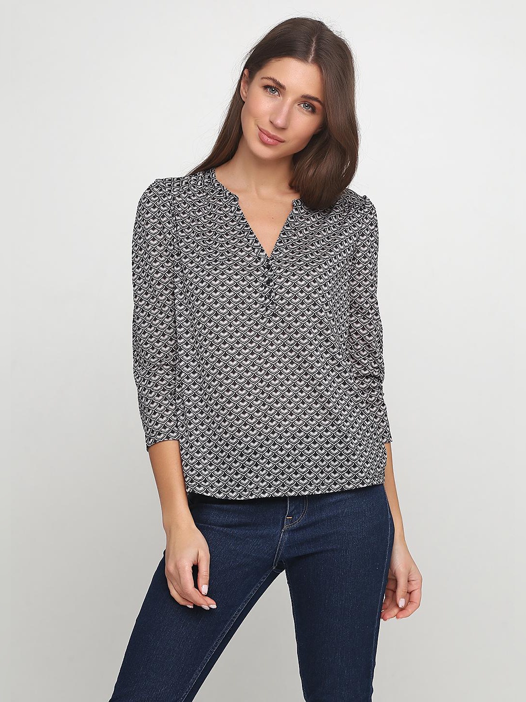 

Блузка H&M 308061a40 S Серая