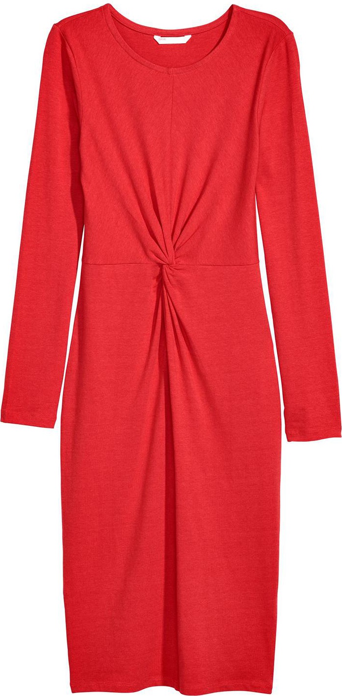 

Платье H&M 616222a44 XS Красное