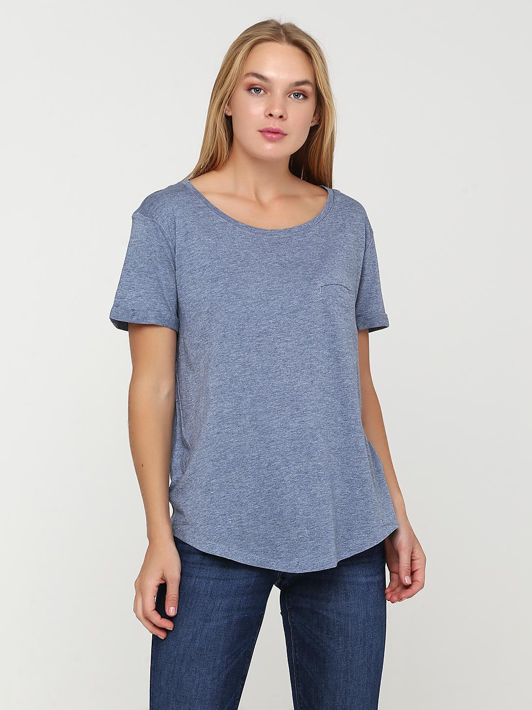 

Футболка H&M 18995581s46 М Синяя