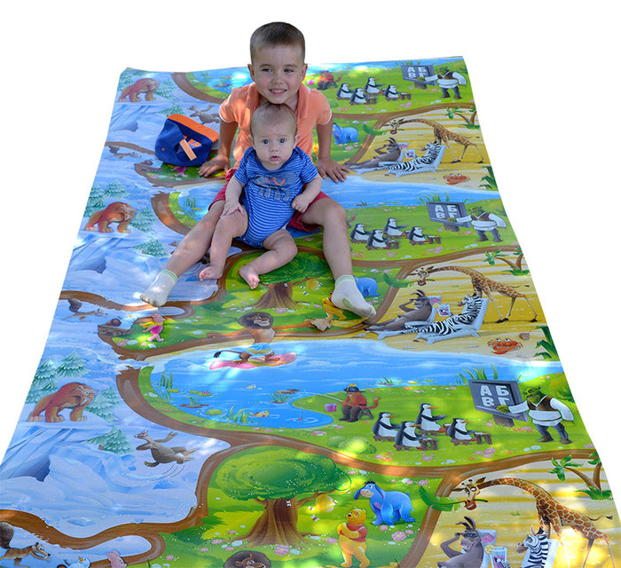 

Детский развивающий коврик HappyKinder Disney Heroes XXXL 3000х1200х8мм (KD-XXXL)