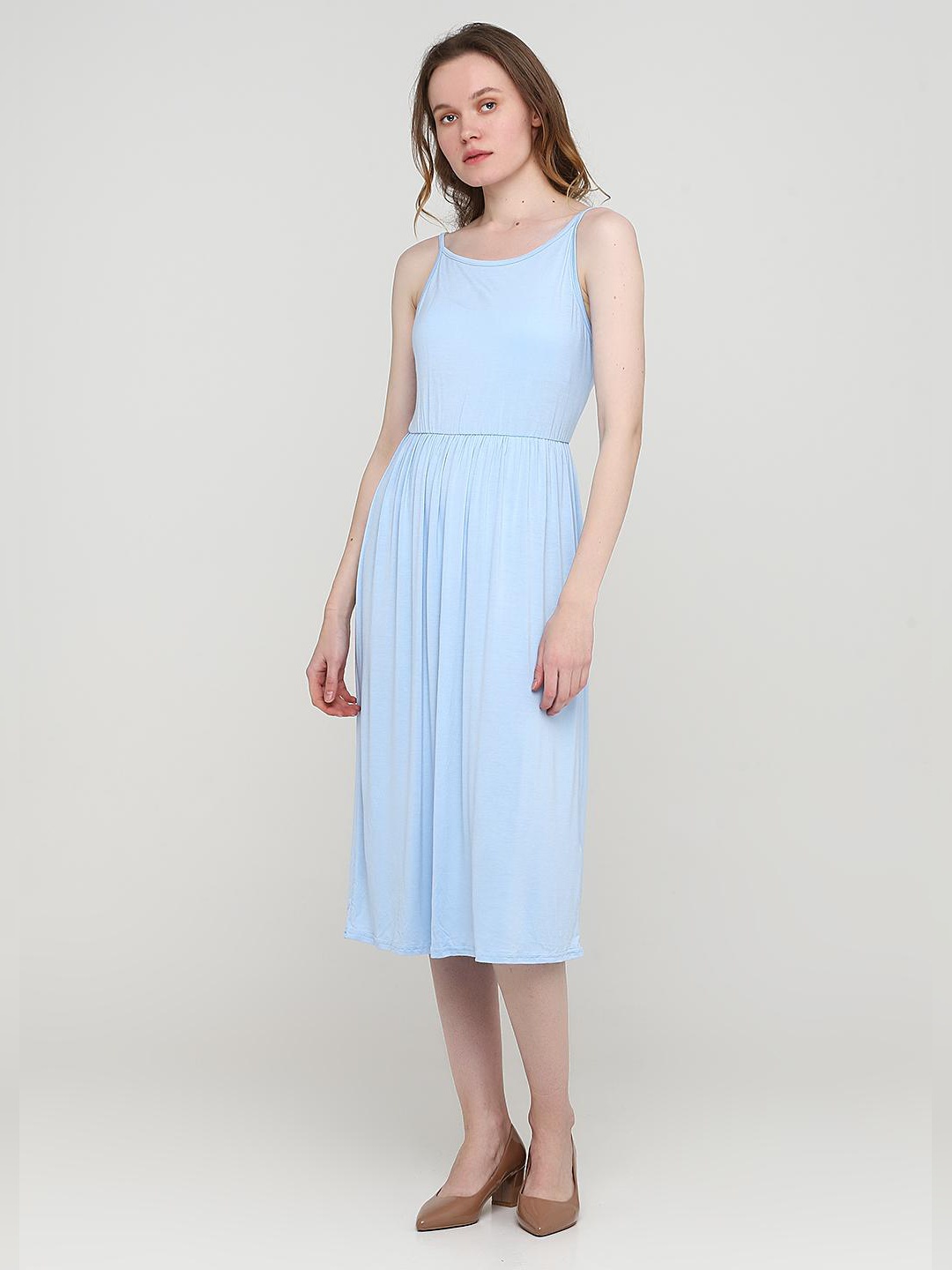 

Сарафан Boohoo pzz12651s51 38 Голубой
