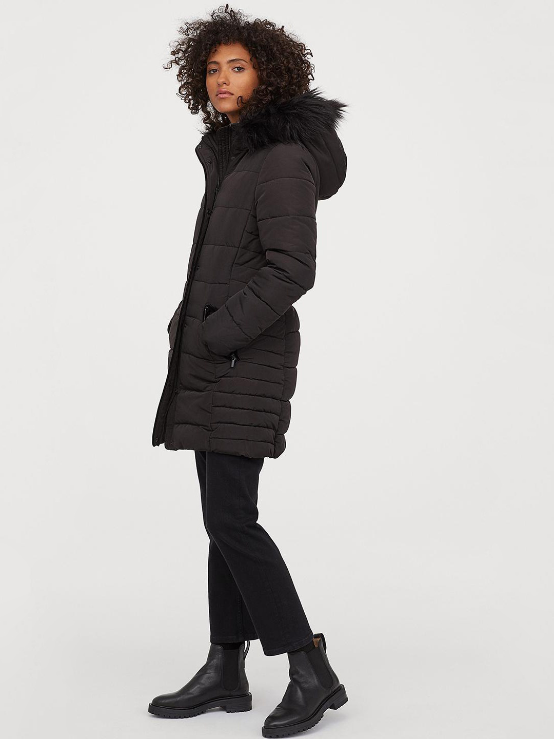 

Куртка H&M 772764a51 34 Черная