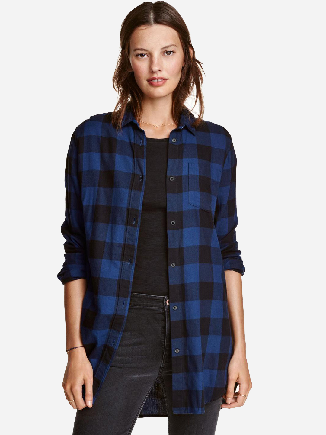

Рубашка H&M 417853005a56 34 Синяя