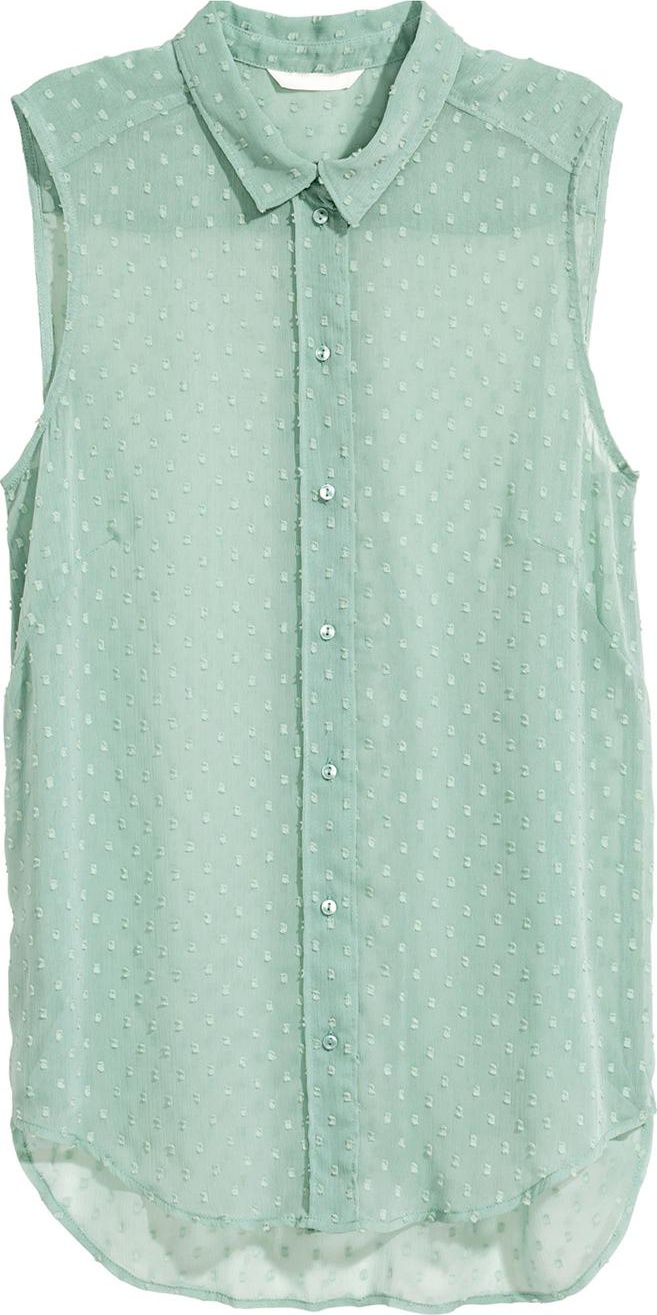 

Блузка H&M 5100146a56 34 Зеленая