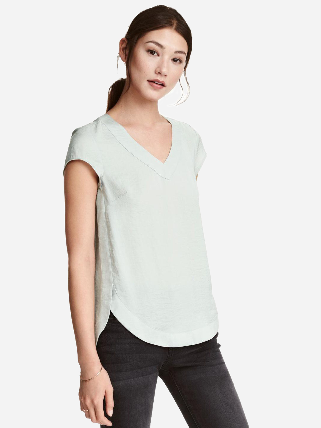 

Блузка H&M 389542a56  Серая, Блузка H&M 389542a56 32 Серая