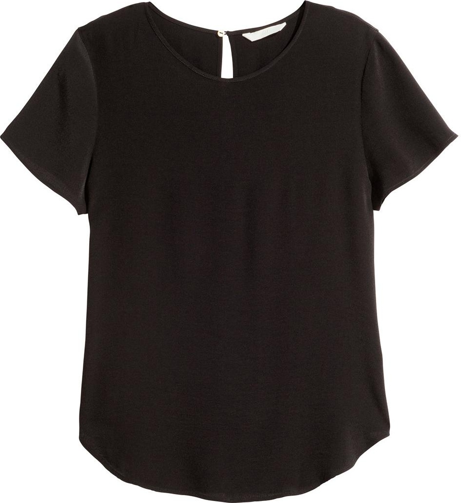 

Блузка H&M 3895374a56  Черная, Блузка H&M 3895374a56 34 Черная