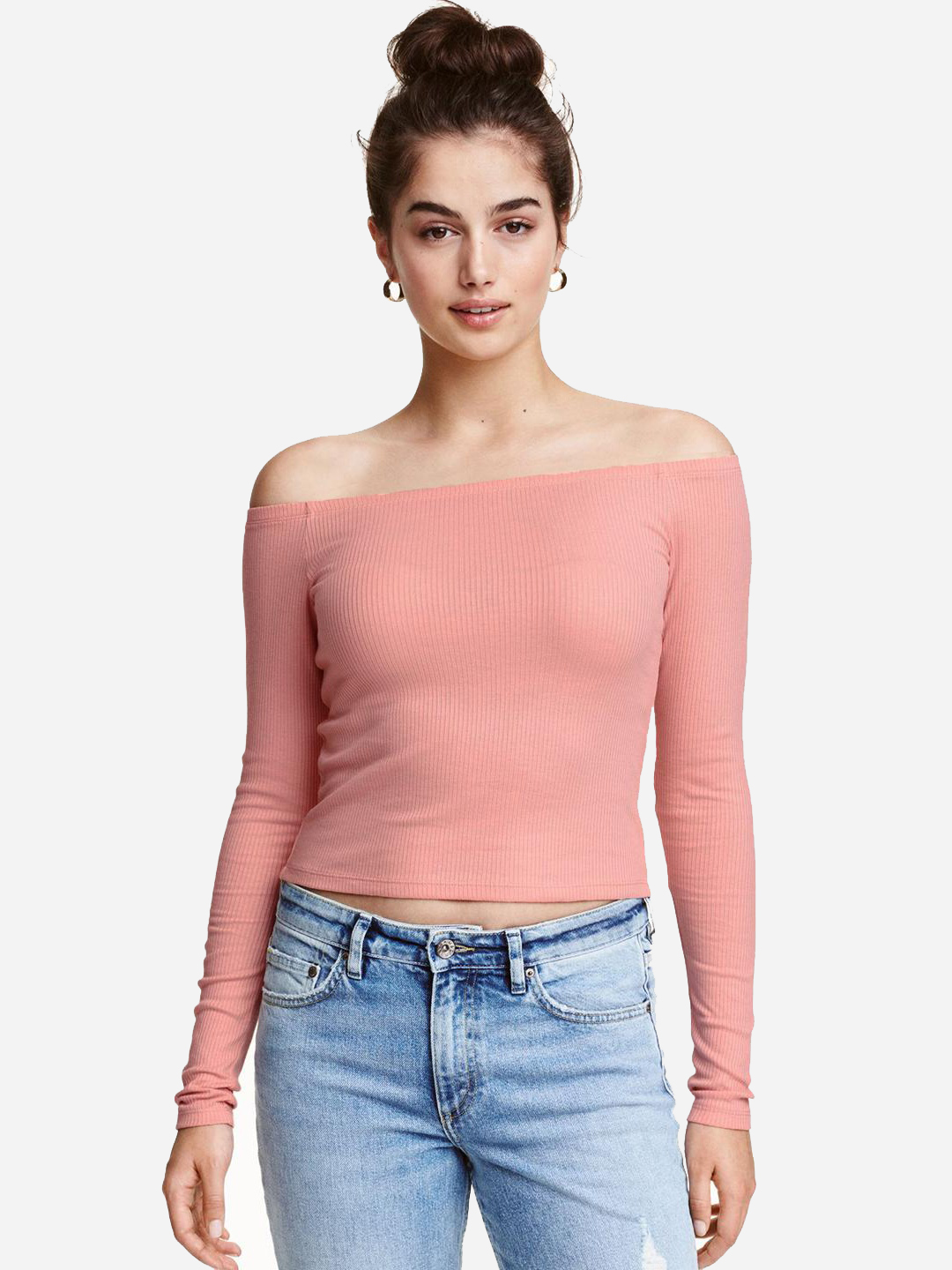 

Топ H&M 428071a64 L Розовый