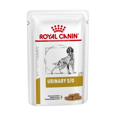 

Влажный корм Royal Canin (Роял Канин) Urinary S/O Dog для собак при мочекаменной болезни, 100гx12 шт