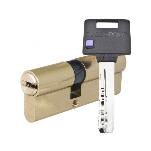 

Цилиндр Mul-T-Lock Classic PRO ключ/ключ латунь 54 мм