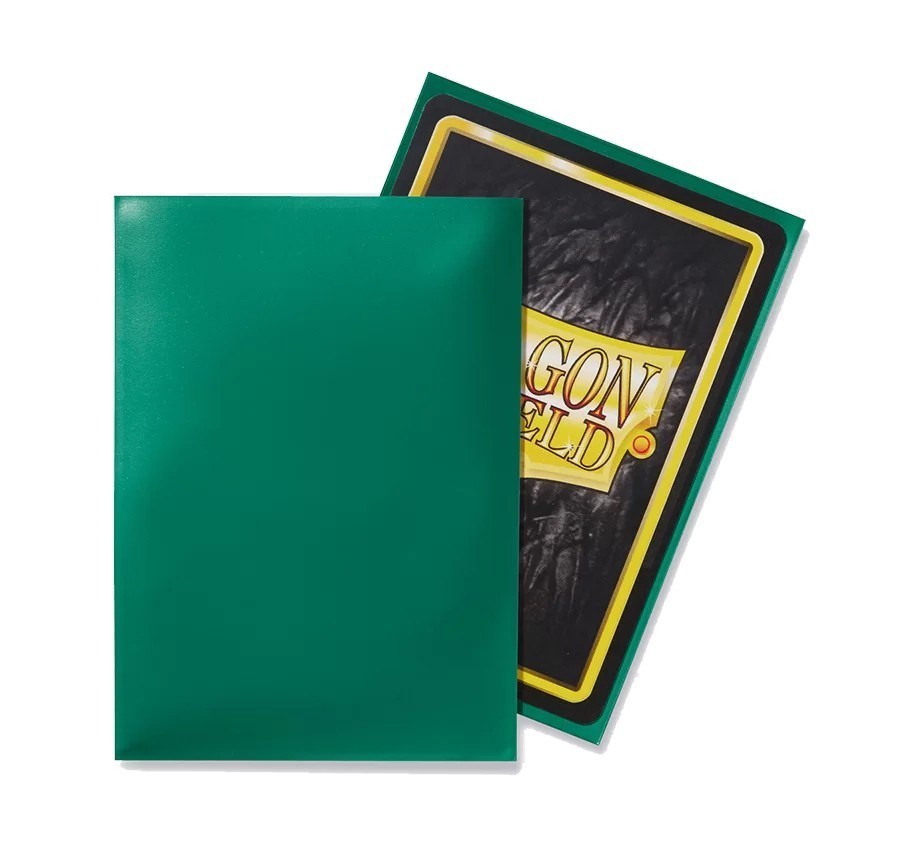 

Протекторы для карт Dragon Shield Classic Green Standard Size Sleeves для карт размером до 63×88 мм. 100 шт. (0418)