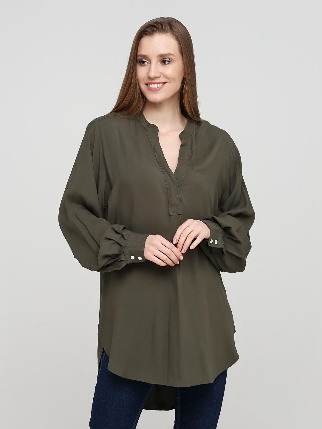 

Блузка H&M 221840s67 38 Хаки