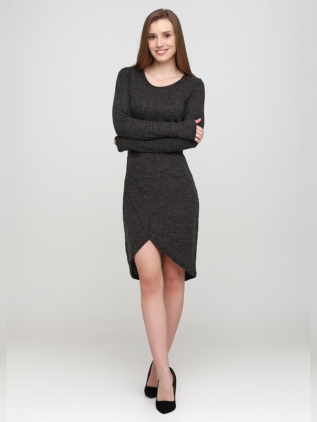 

Платье H&M 493618s67 S Темно-серое