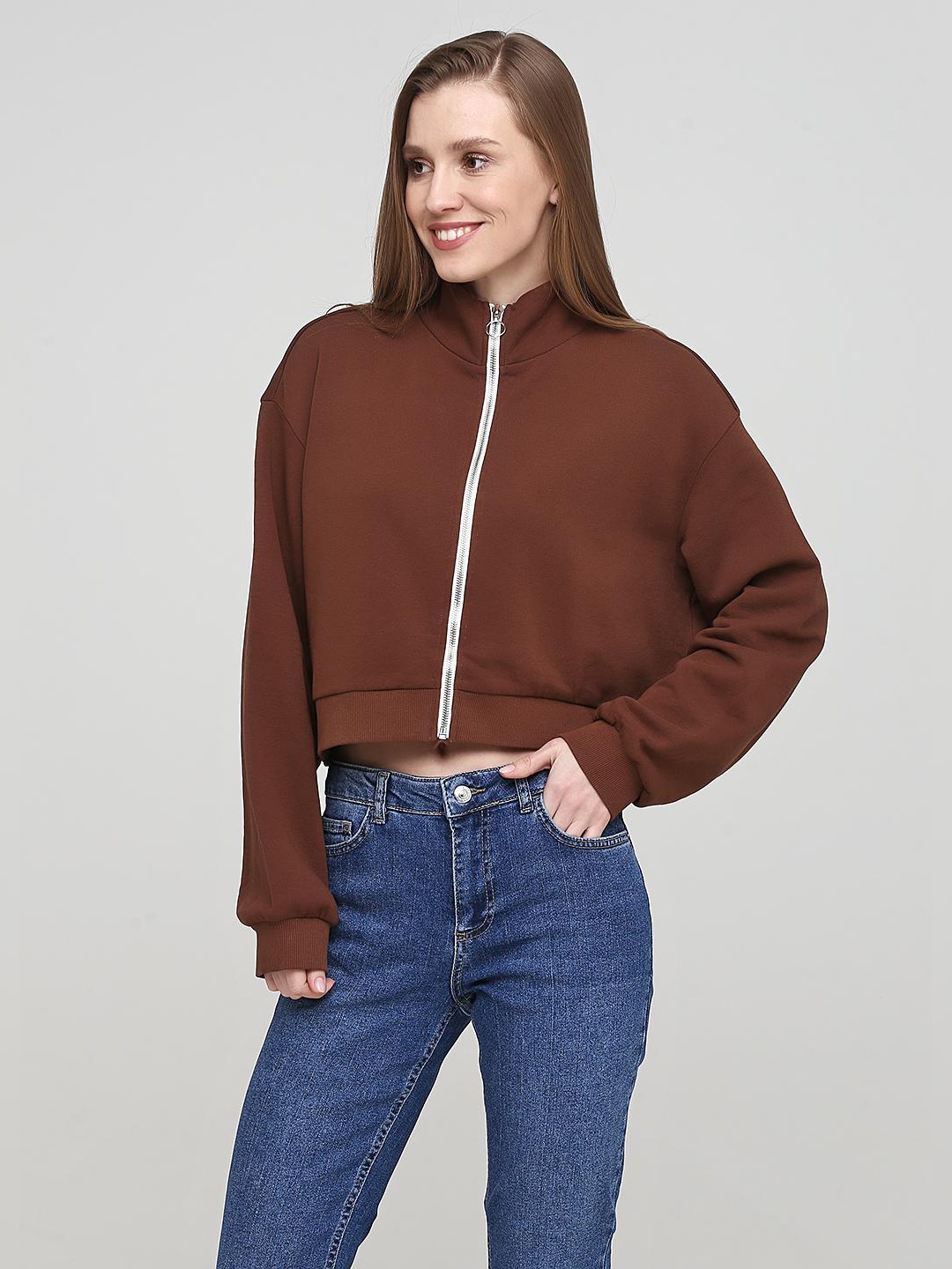 

Толстовка H&M 125510s67 S Коричневая