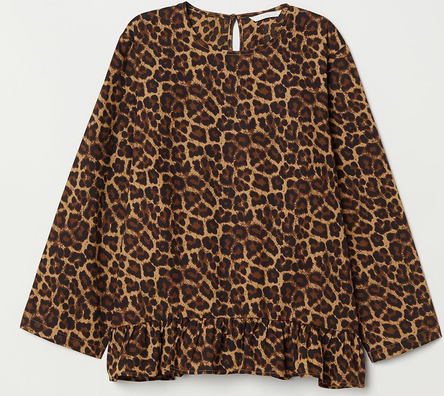 

Блузка H&M 665647002a69 32 Коричневая