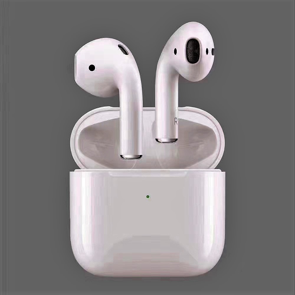 

Беспроводные Bluetooth наушники Pro 4 plus с кейсом bluetooth 5.0 White