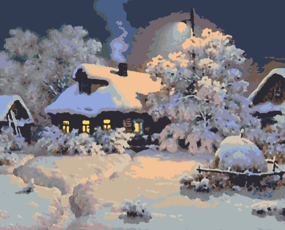 

Картина по номерам Зима, 40*50 см, без коробки RB