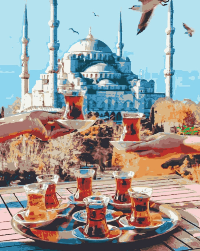 

Картина по номерам София, Стамбул. Турция, 40*50 см, без коробки RB